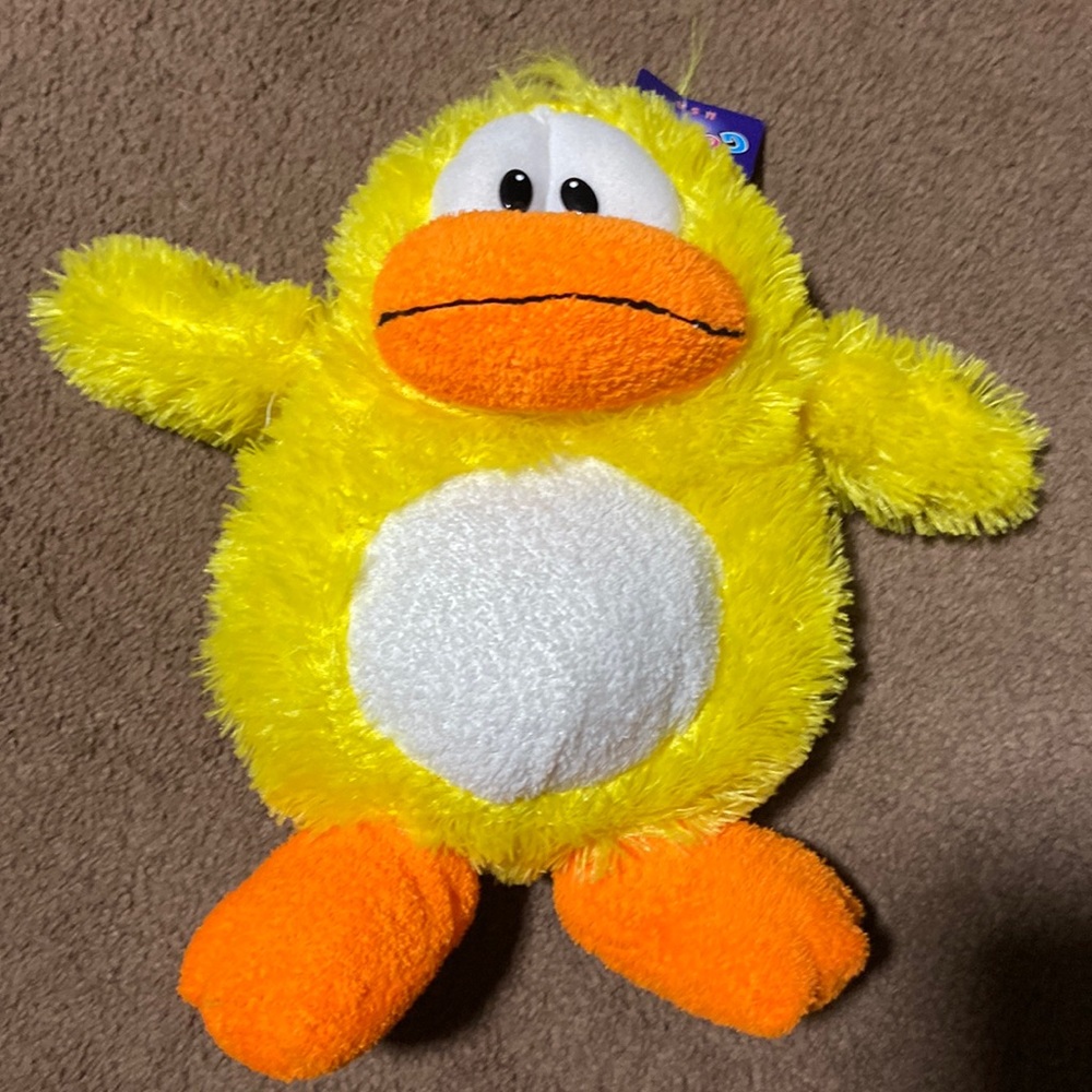 Goffa USA Toys Stuffed Plush Duck  12” NWT